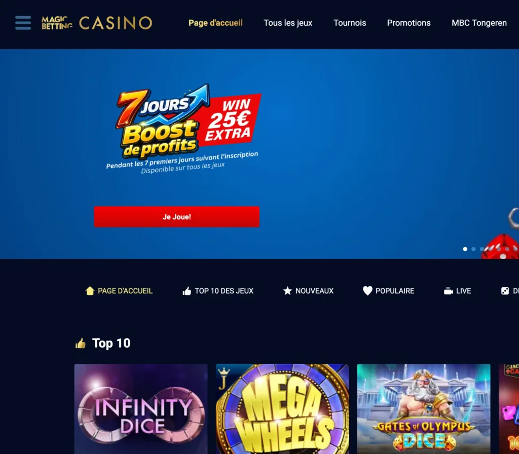 MAgic betting casino