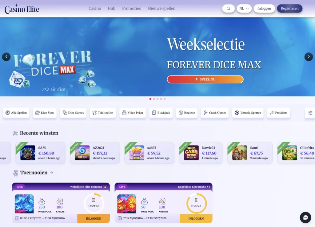casino elite online casino belgië
