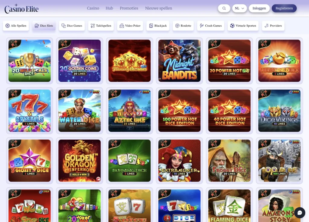 casino elite dice slots online