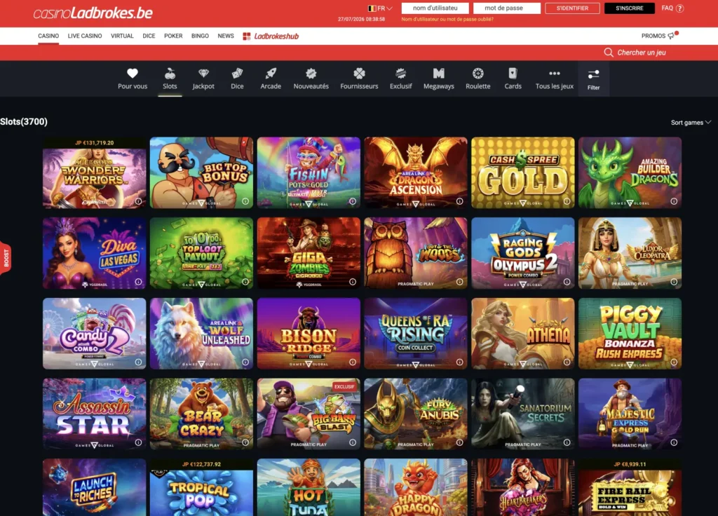 machines à sous ladbrokes casino