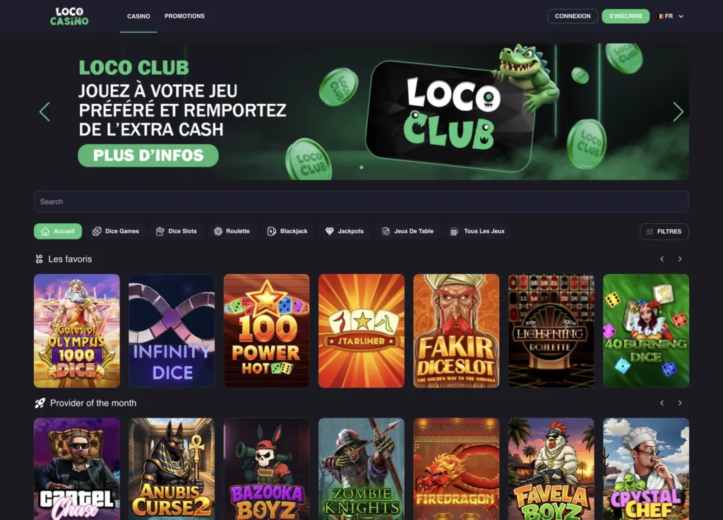 loco casino en ligne Belgique
