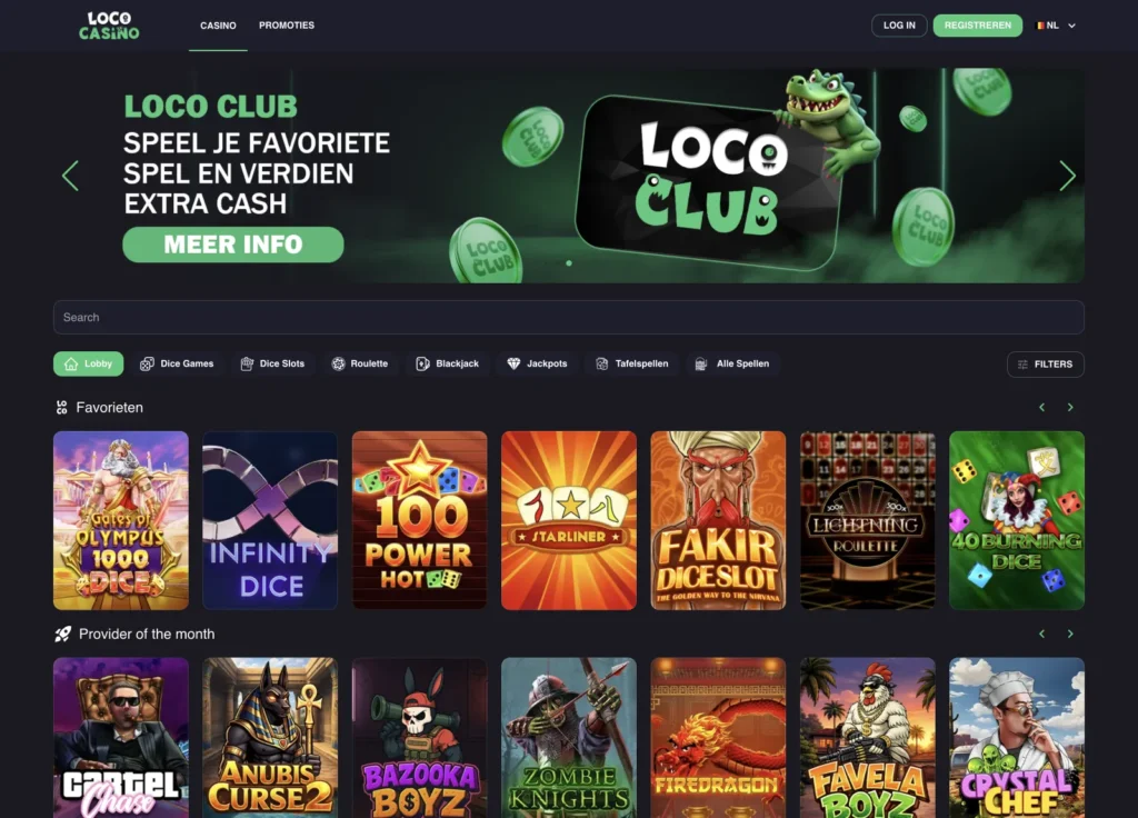 loco casino online belgië