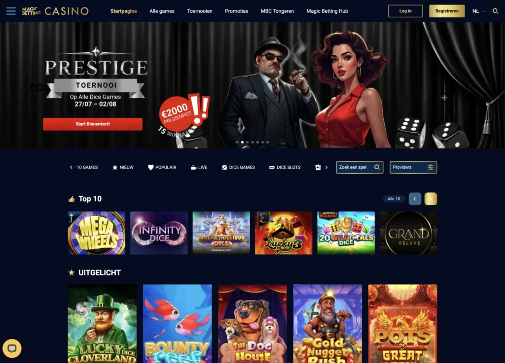 magic betting casino online belgië