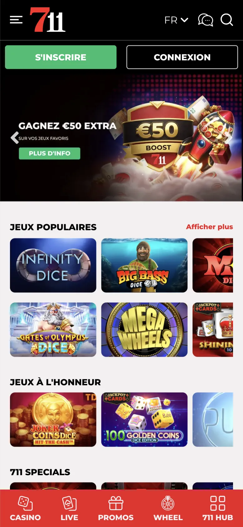 Casino en ligne 711