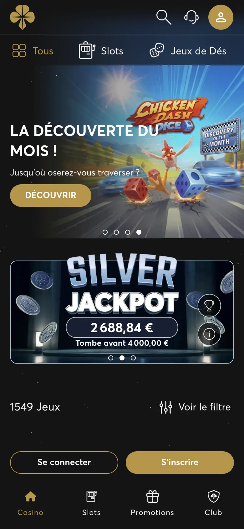 Casino en ligne Golden Palace