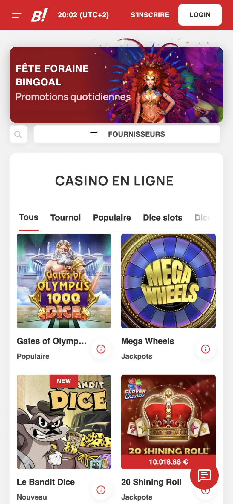 Online casino Bingoal