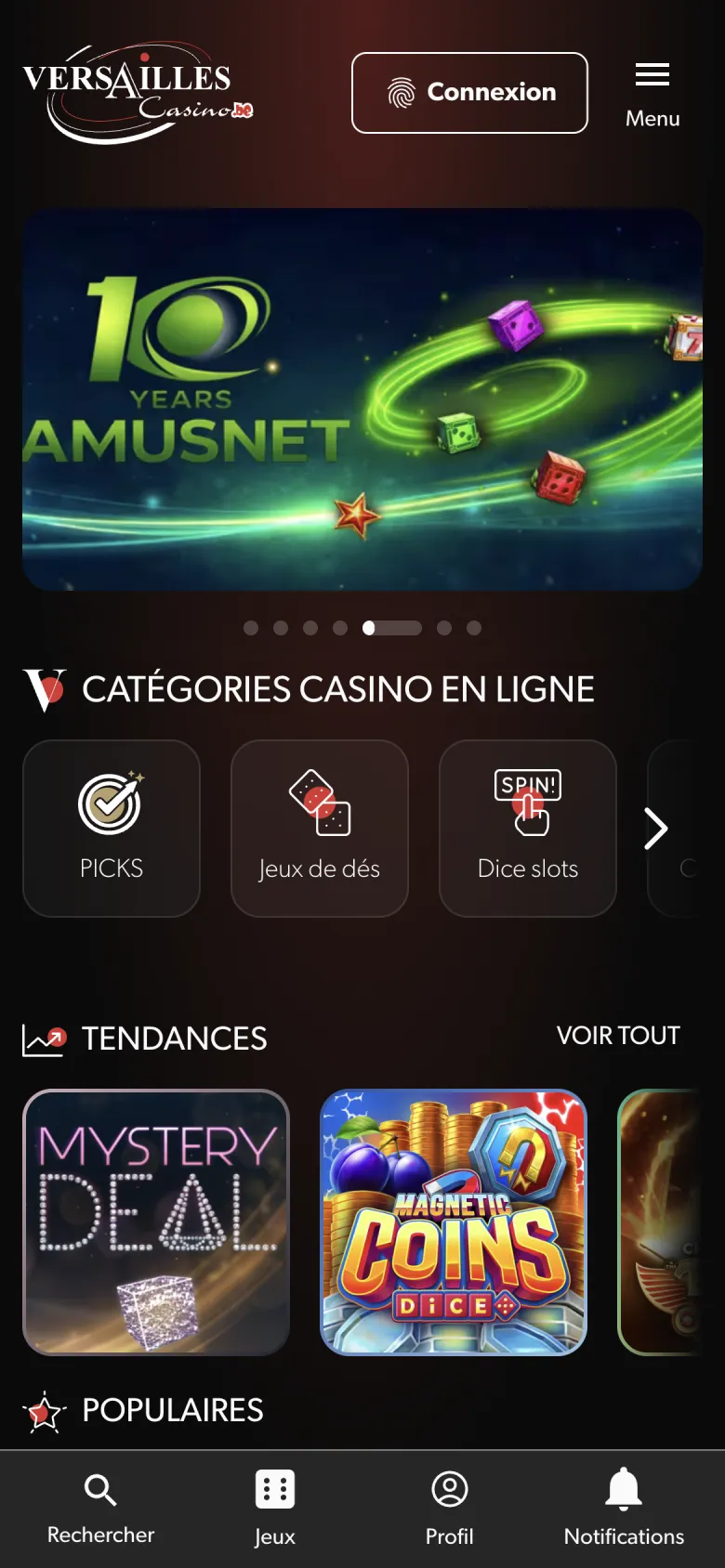 Online casino Versailles