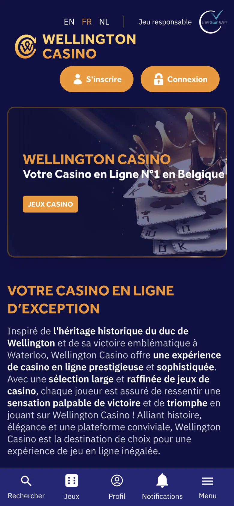 Online casino Wellington
